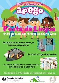 Imagen O sábado terá lugar a Festa da Lingua en Santa Cruz