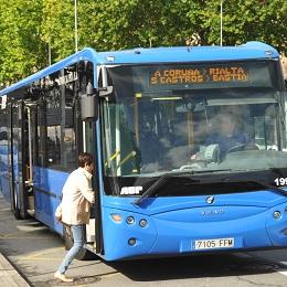 Imagen O bus urbano 1-A da Coruña terá unha parada en Santa Cristina desde este sábado