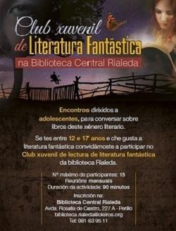 Imagen Club Juvenil de Lectura de Literatura Fantástica en Rialeda