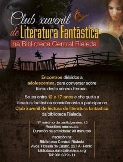 Imagen Club Xuvenil de Lectura de Literatura Fantástica en Rialeda