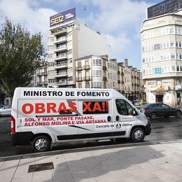 Imagen O alcalde levanta a acampada de Sol y Mar para atender a seguridade do municipio