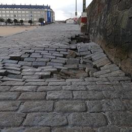 Imagen O Concello volve demandar a Portos de Galicia a urxente reparación do peirao de Mera