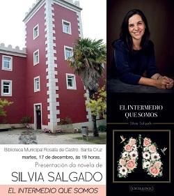 Imagen 17 decembro 2019: Silvia Salgado presenta 'El intermedio que somos' na Biblioteca de Santa Cruz