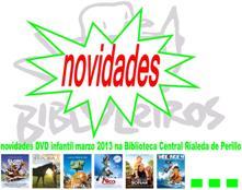 Image Novidades DVD infantil marzo 2013 na Biblioteca Central Rialeda: A que esperas?