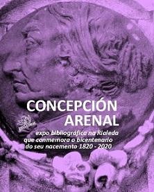 Imaxe Expo bibliográfica adicada a Concepción Arenal en Rialeda