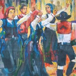 Imagen A Fábrica alberga unha mostra de pintura de Juan Carlos Bulfón