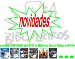 Image Novidades DVD infantil abril 2013 na Biblioteca Central Rialeda: A que esperas?
