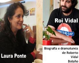 Imaxe 12 de abril: Roi Vidal e Laura Ponte no Teatro As Torres de Santa Cruz