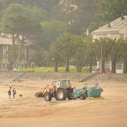 Imagen O Concello contrata o servizo de limpeza de praias ata 2022