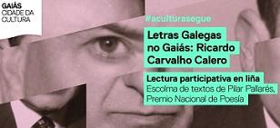 Imagen Abrimos a nosa fiestra á lectura compartida de textos de Carvalho Calero!