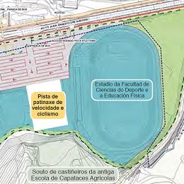 Imagen O Concello de Oleiros licita a pista de patinaxe e ciclismo de Bastiagueiro