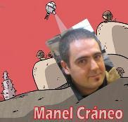 Imaxe 15 de maio: Manel Cráneo na Biblioteca 