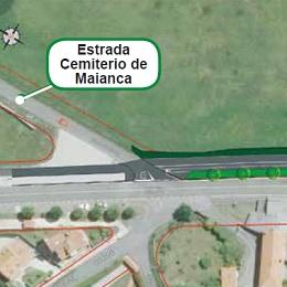 Imagen Nova rotonda e finalización das beirarrúas en Arillo