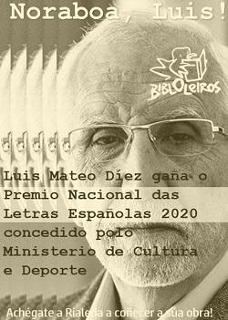 Imaxe Luis Mateo Díez, Premio Nacional das Letras Españolas 2020