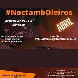 Imagen Programa NoctambOleiros do mes de ABRIL