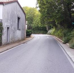 Imagen A Deputación comprométese a ampliar a estrada en Lóngora este ano