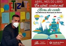 Imagen Hora do conto na Biblioteca Municipal Manuel María (Oleiros) 20/04/2021