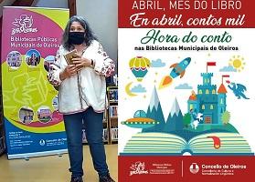 Image Hora do conto na Biblioteca Central Rialeda (Perillo) 22/04/2021