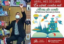 Imaxe Hora do conto na Biblioteca Municipal Rosalía de Castro (Santa Cruz) 28/04/2021