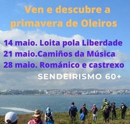 Image O Concello organiza rutas de sendeirismo por Oleiros para maiores de 60...