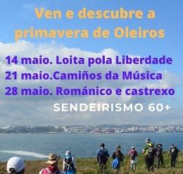 Imagen O Concello organiza rutas de sendeirismo por Oleiros para maiores de 60 anos