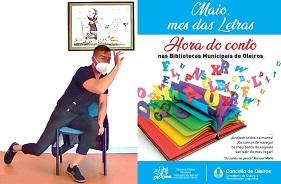 Imaxe Hora do conto na Biblioteca Municipal Mª José Ruso (Dorneda) 03/05/2021