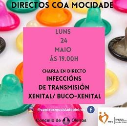 Imagen As casas da mocidade organizan unha charla en liña sobre enfermidades de transmisión sexual