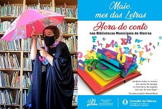 Imaxe Hora do conto na Biblioteca Municipal Mª José Trincado (Mera) 21/05/2021