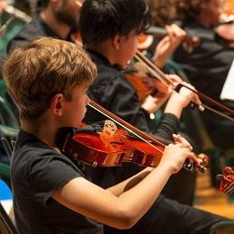 Imagen A Orquestra de Cordas da Escola Municipal actúa o domingo no parque da Lagoa
