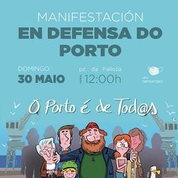 Imagen O Concello de Oleiros apoia a manifestación en contra da privatización dos terreos públicos do porto da Coruña