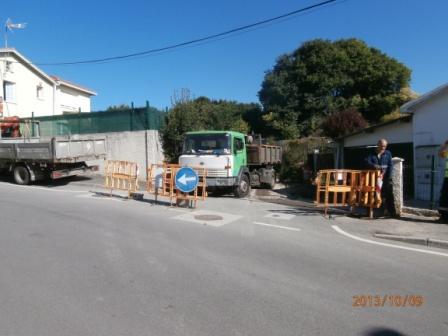 Imagen Melloras na rede de pluviais en Rúa Celso E. Ferreiro e corredoira do Mazadoiro,Serantes.