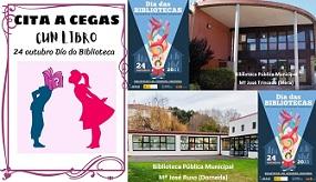 Imagen 'Cita a cegas cun libro' para el Día de las Bibliotecas (24 de octubre)