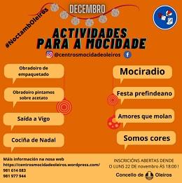 Imagen As casas da mocidade acollen numerosas actividades no mes de decembro