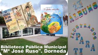 Imagen '23 álbums ilustrados para ti' na Biblioteca Municipal 'Mª José Ruso'