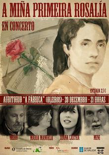 Image O Concello homenaxea a Rosalía de Castro coas voces de Mini, Mero, María Manuela e Xiana Lastra