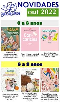 Imagen Novidades en libros para todas as idades - Outubro 2022