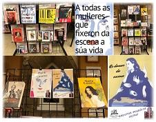 Imagen 'As damas da escena', muestra bibliográfica en la Biblioteca Rosalía de Castro (Santa Cruz)