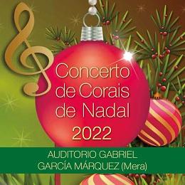 Imagen As corais de Nós, Santa Cruz, Oleiros e Mera participan o domingo no Concerto de Nadal
