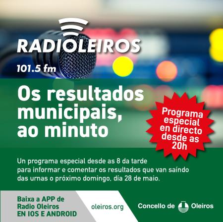 Image Programa especial informativo en Radio Oleiros polas eleccións municipais