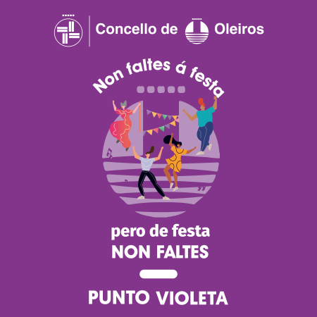 Imagen O Concello instalará Puntos Violeta nas festas para previr violencias...