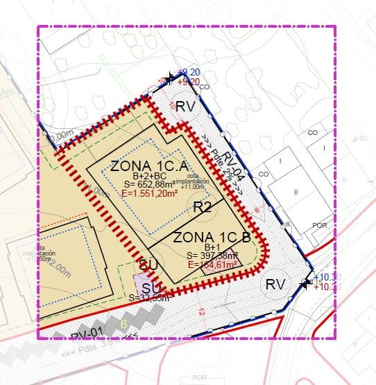 Imagen Estudo de detalle de axuste de aliñacións na rúa Paraíso, números 18-22 (Perillo)